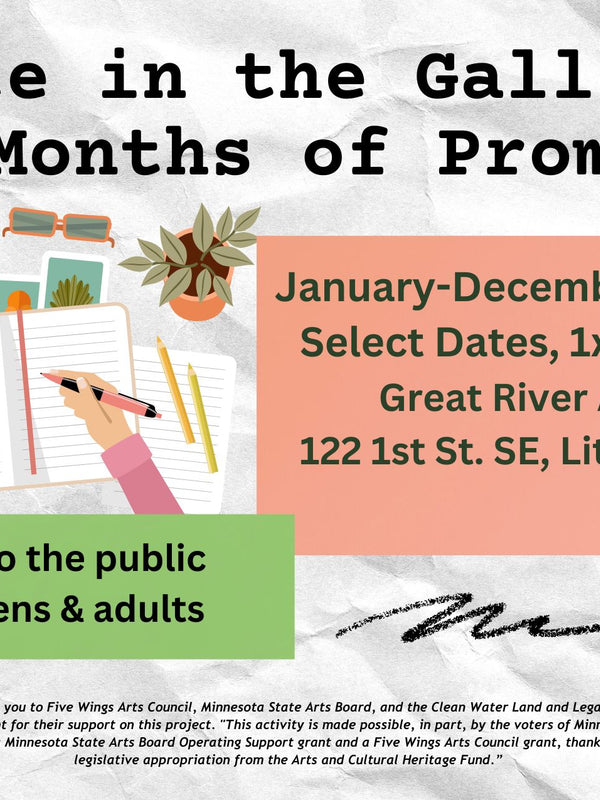 Write in the Gallery, 2026