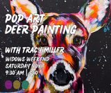 Pop Art Deer Painting with Tracy Miller