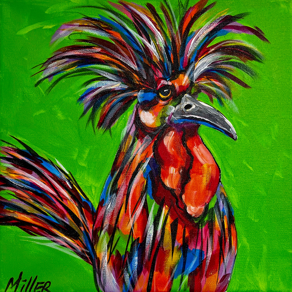 Pop Art Rooster w/ Tracy Miller